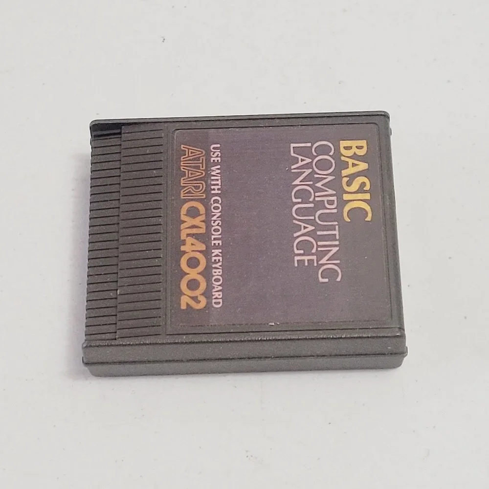 Atari CXL4002 BASIC Computing Language Cartridge Vintage